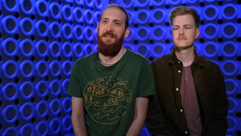 Mit einer Kampfansage starten Filippos und Tobi ins Rennen