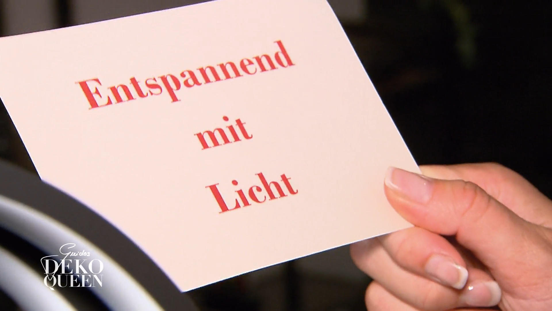 Entspannend mit Licht im Nagel-Studio