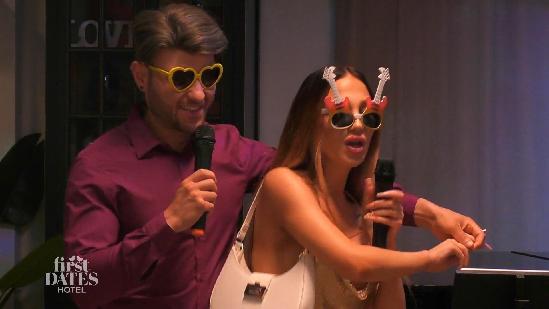 Jessica und Fabian geben alles auf der Bühne
