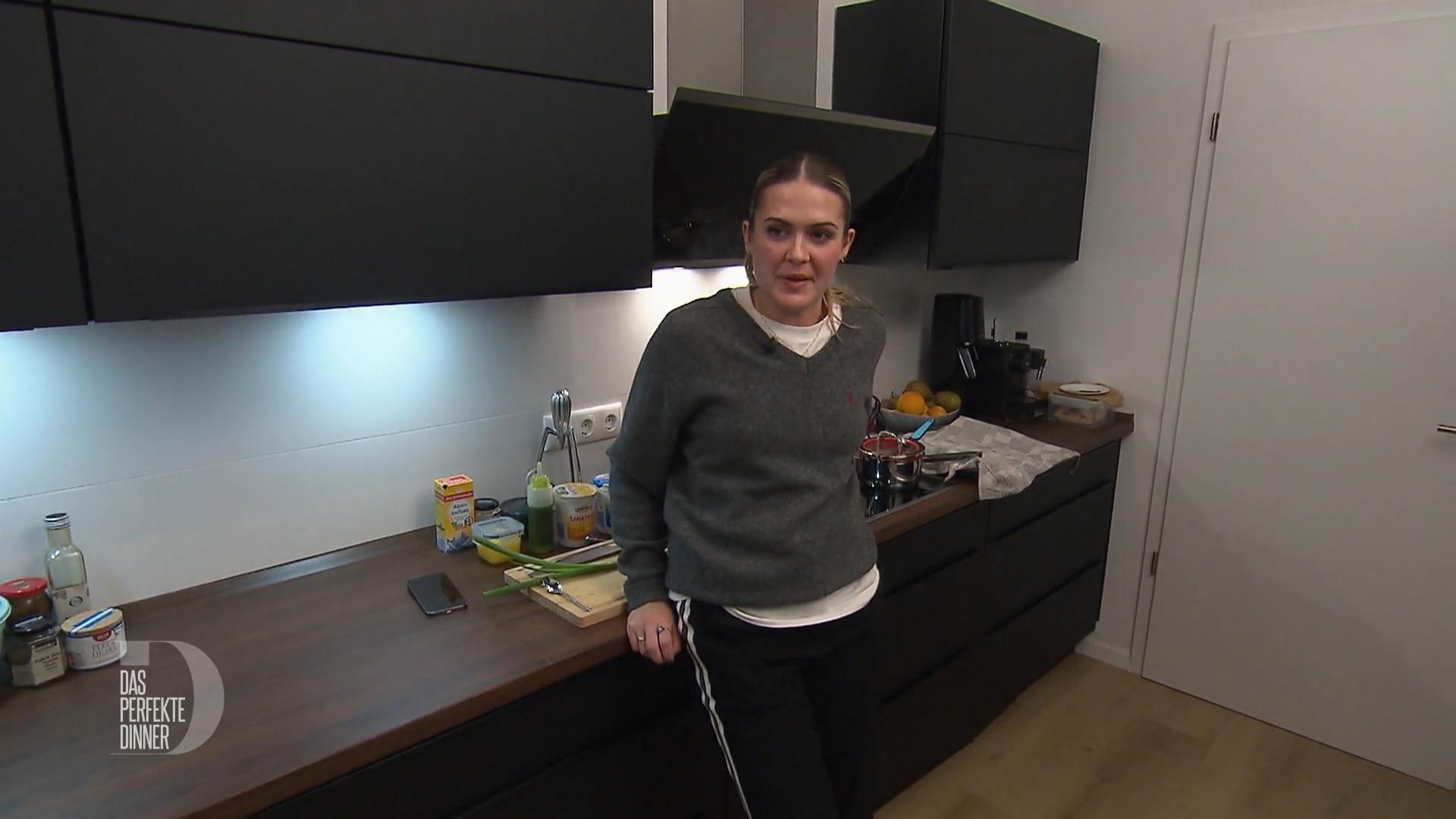 Sarah macht sich locker