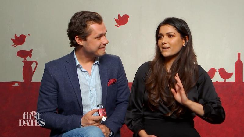 Ein Liebesschloss für Teresa und Richard