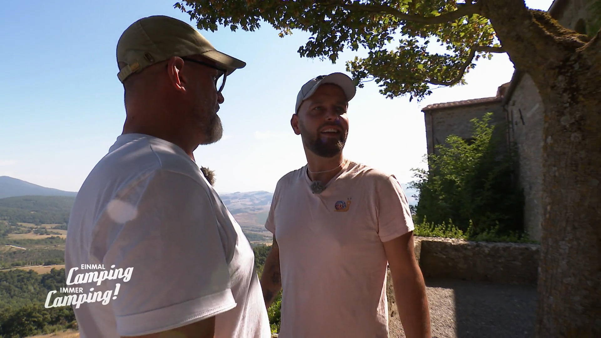 Dennis und Frank sind überwältigt von der Toskana