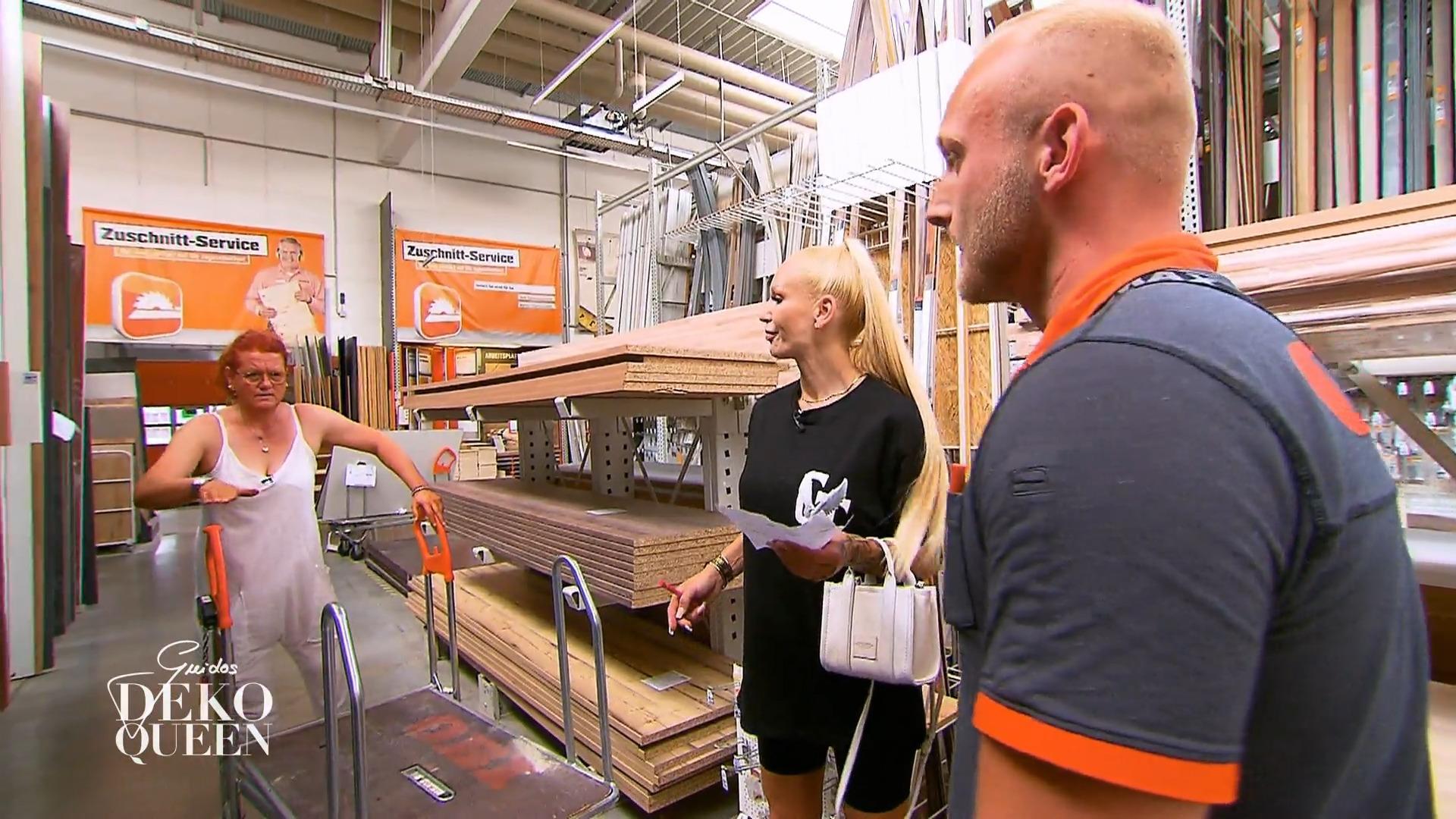 Sina will die Theke selbst bauen