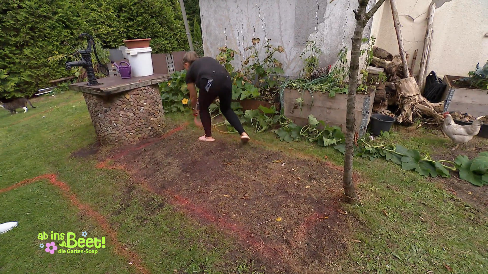 Ein Garten, in dem gelebt und gearbeitet wird