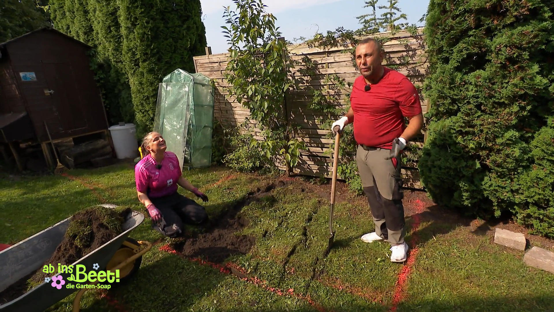 Daniela und Ali haben Startschwierigkeiten