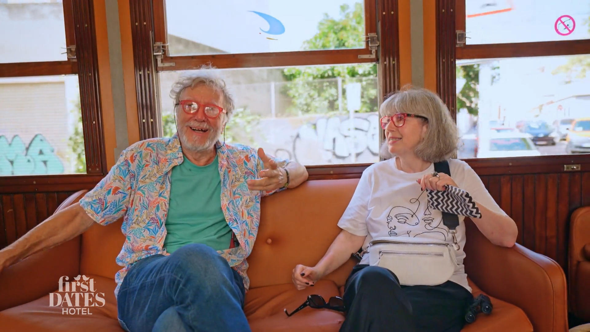 Gerald und Brigitte haben einen Brillen-Partnerlook