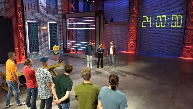 Die Teams bauen nach eigenen Ideen
