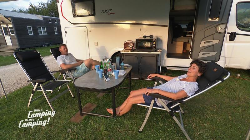 Daniela und Marcel genießen ihren Urlaub