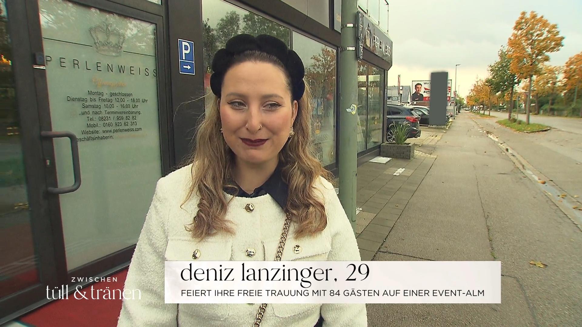 Findet sie ihr Standesamtkleid im Outlet?