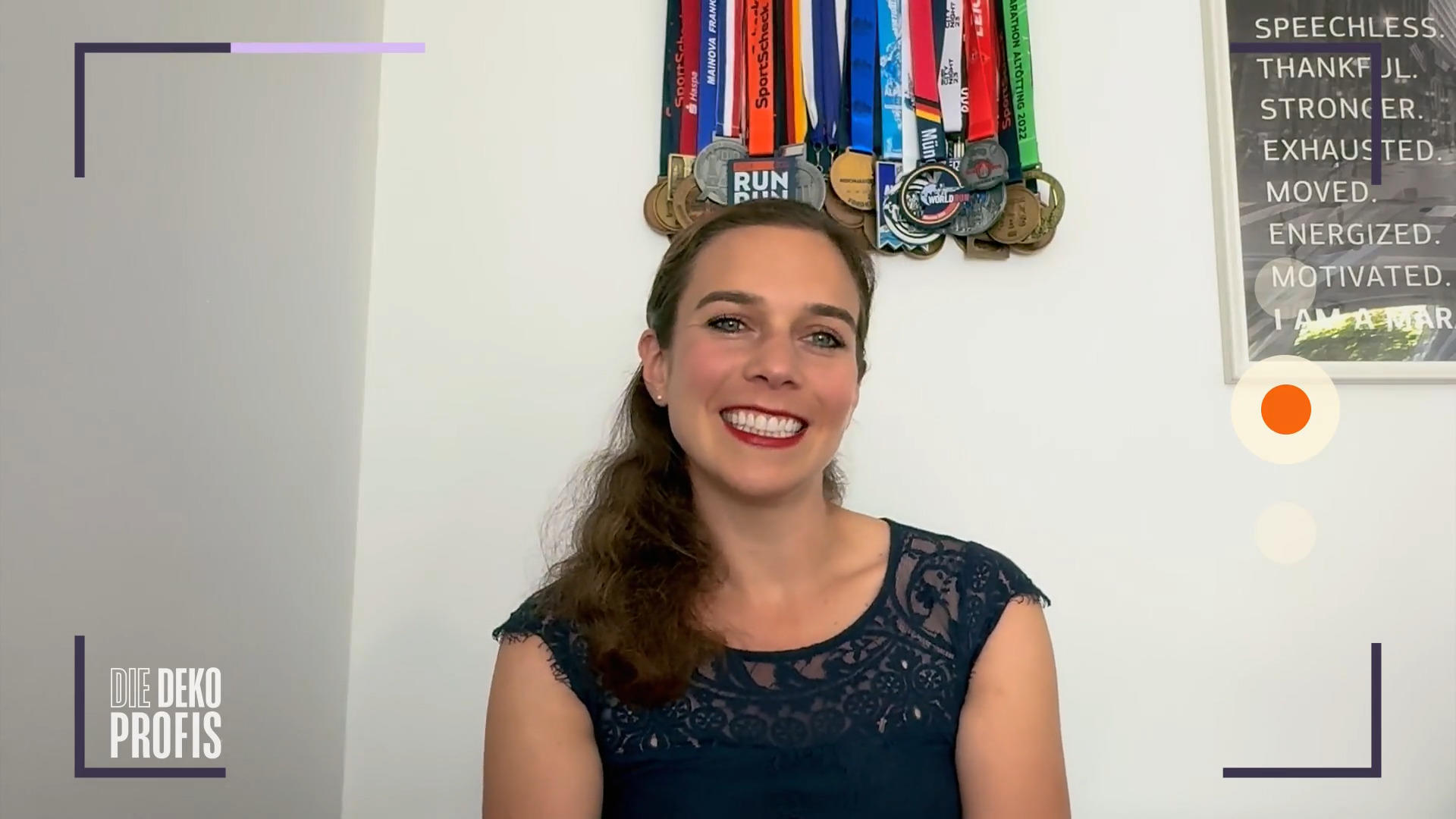 Marathonläuferin Simone will ihr Wohnzimmer umgestalten
