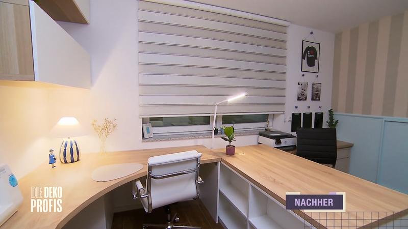 So beeindruckend hat sich das Arbeitszimmer verwandelt