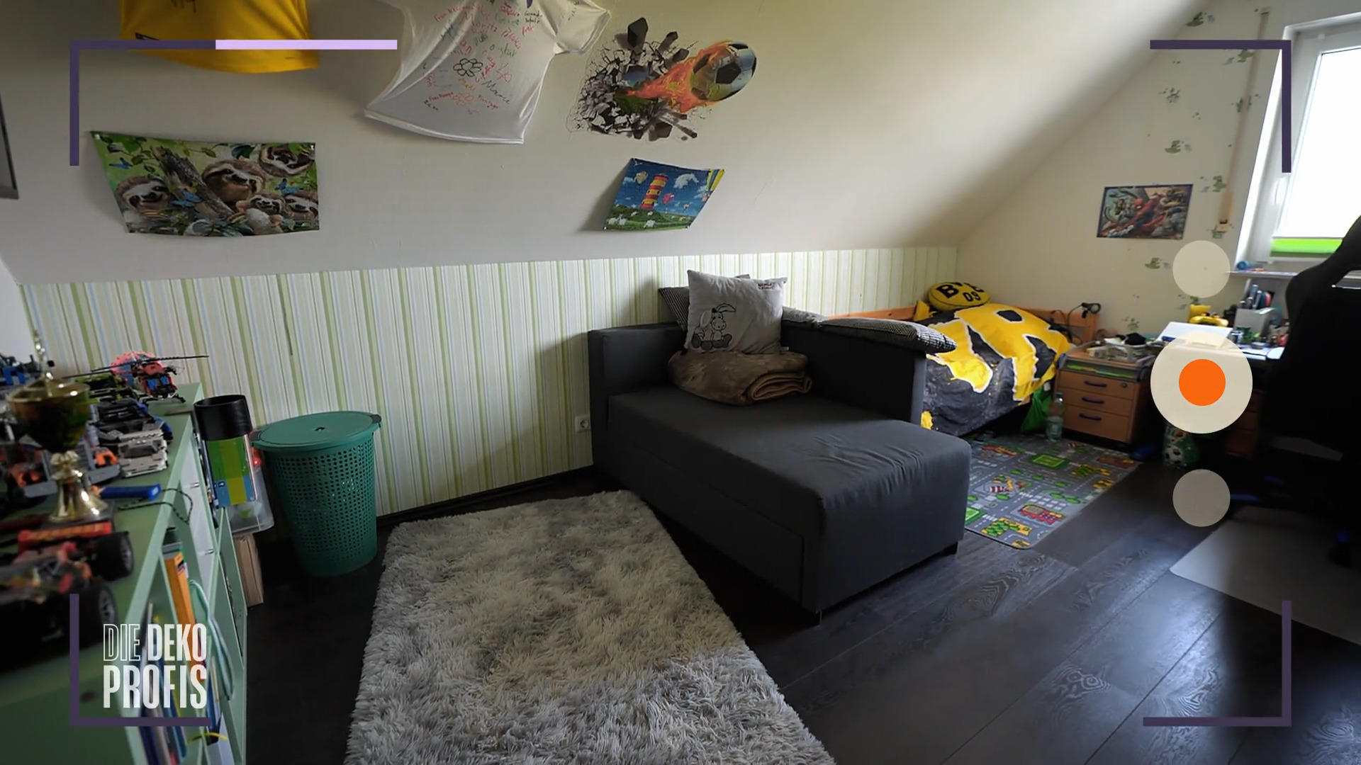 Jugendzimmer wird BVB-Fankurve