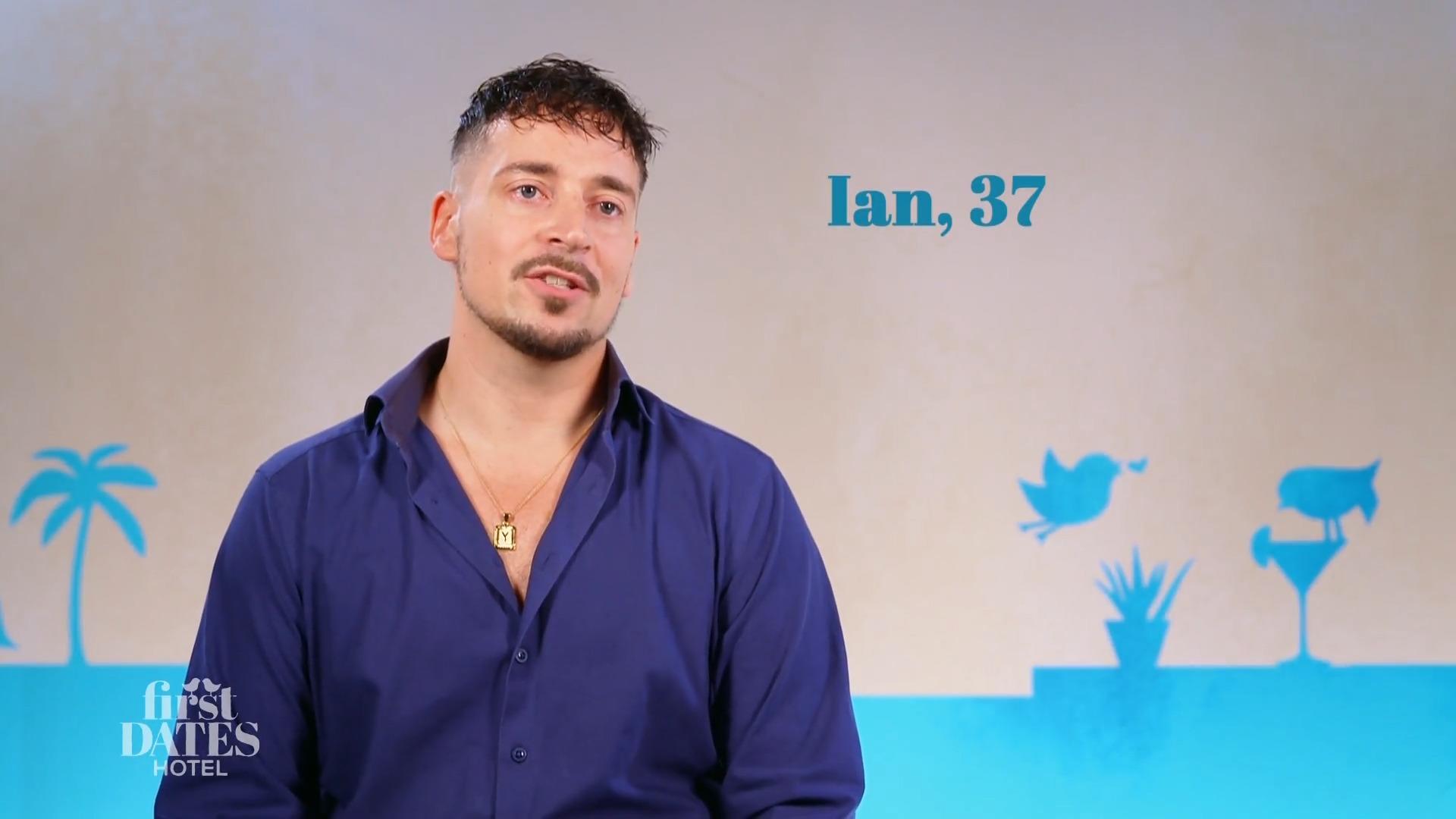 Ian ist bereit für sein erstes Date