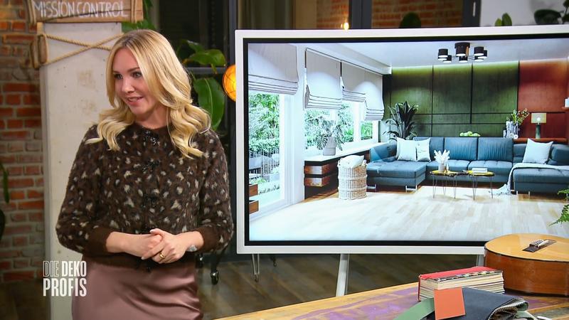 Christin stellt ihre Vision vom Wohnzimmer vor