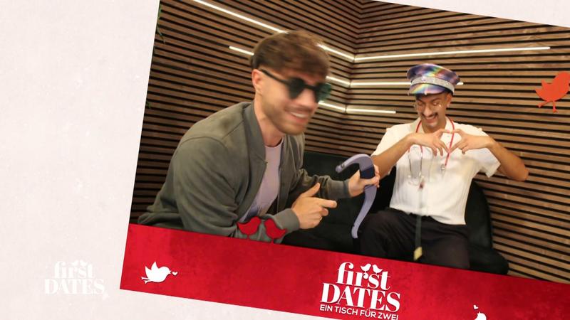 Elvir und Chris im Fotobox-Fieber