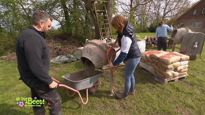 Stefan, Marion und Jule packen zusammen an