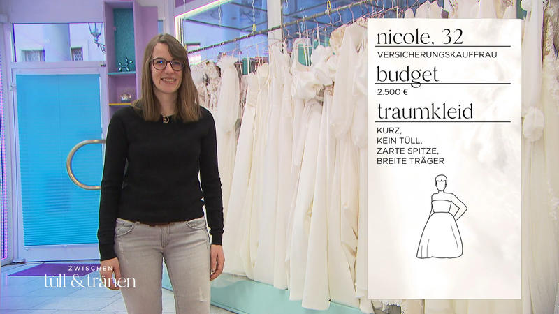 Kurz und praktisch: immerhin will Nicole tanzen