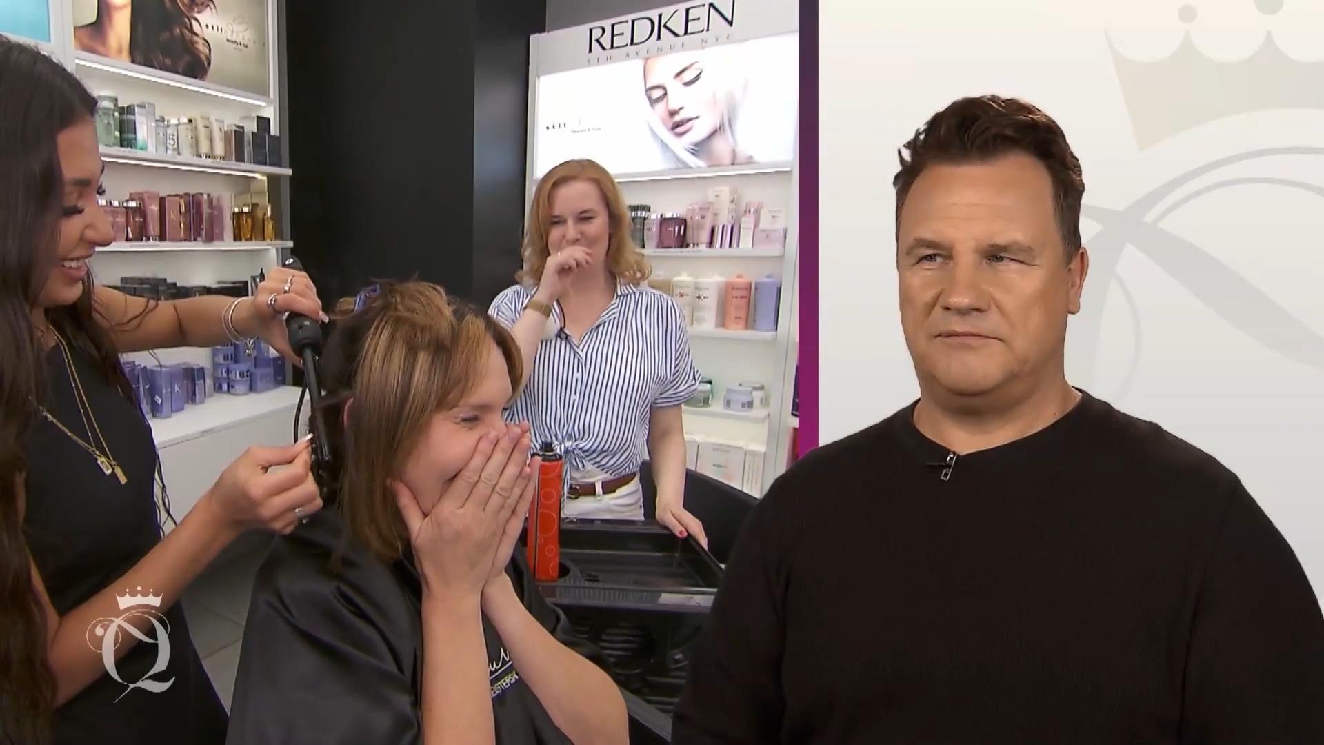 Wie weit wird Gabriele bei ihrer Haarveränderung gehen?