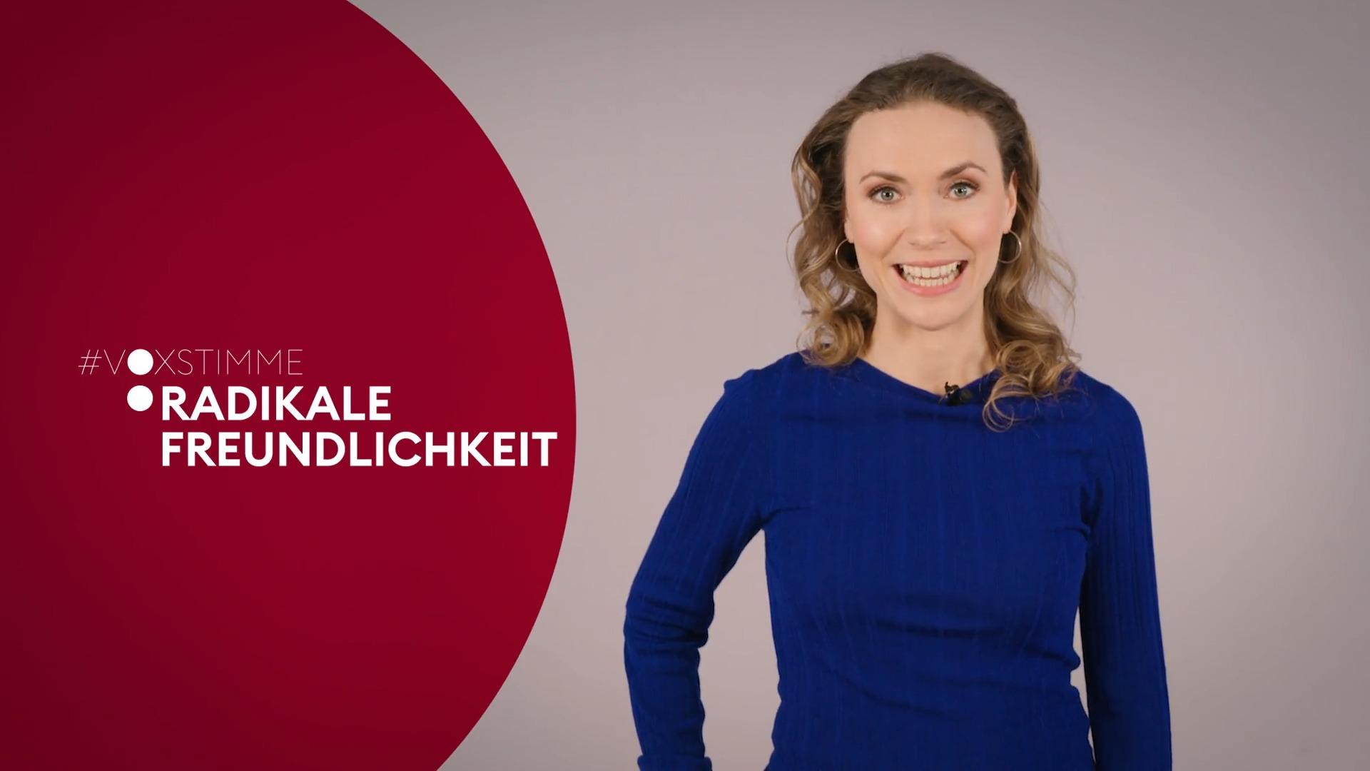 Nora Blum ist für radikale Freundlichkeit