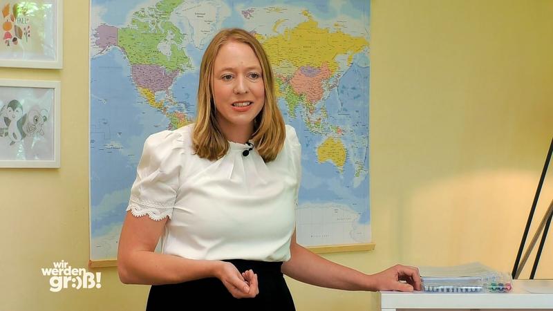Lena Herholz fordert die Schüler heraus