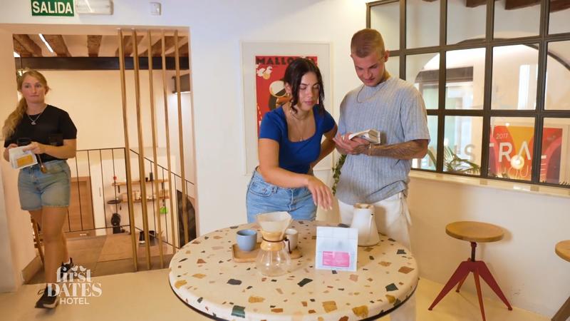 Xenia und Fiore beim zweiten Date