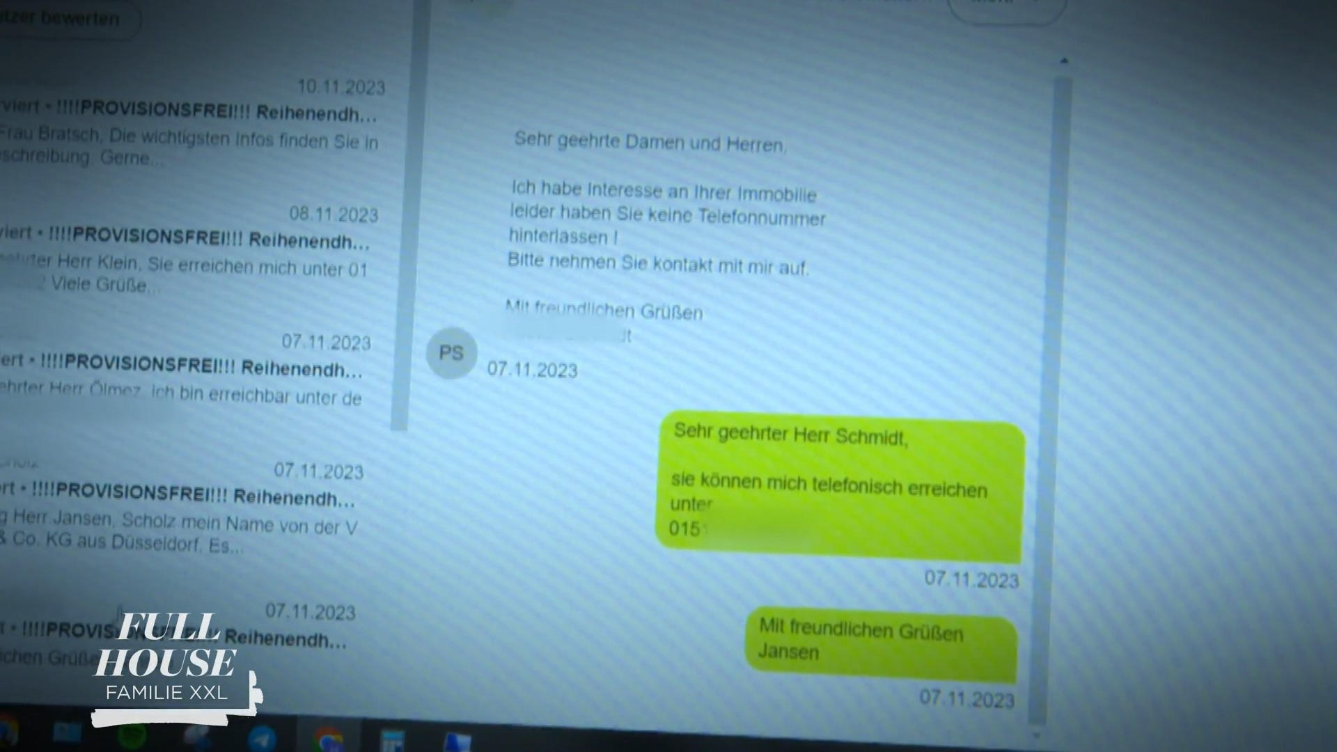 Familie Jansen bekommt zwielichtige Angebote für ihr Haus