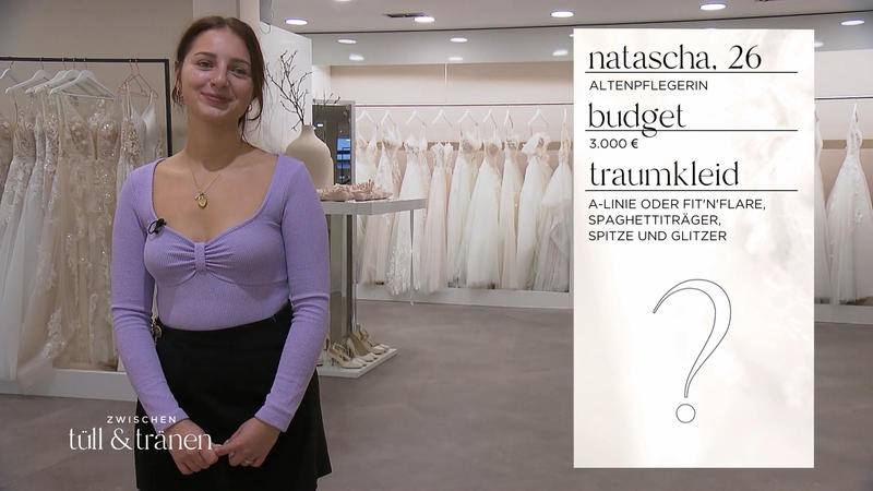 Nisane Sümer hilft heute Braut Natascha