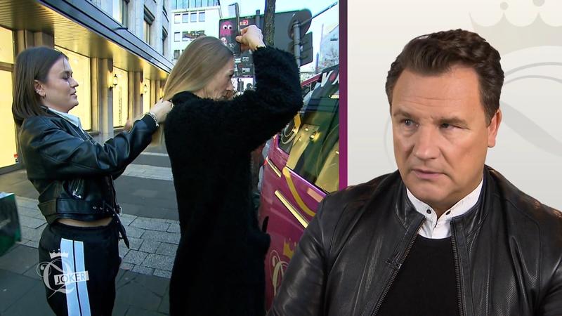 Haarschnitt mitten auf der "Kö"