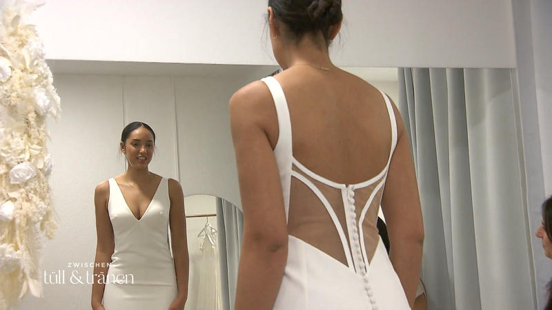 Ein Kleid mit absolutem Wow-Rücken