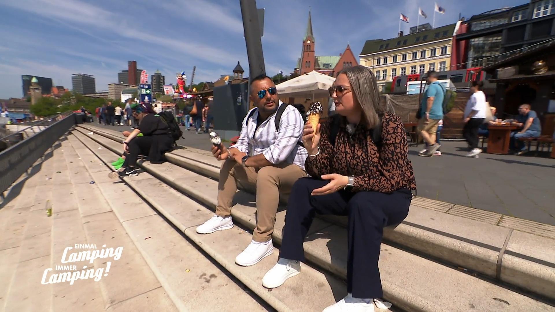 Ali und Daniel erkunden Hamburg