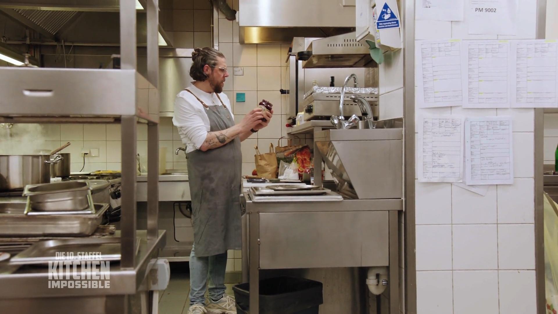 Philipp Vogel trickst mit Rotkohl aus dem Glas