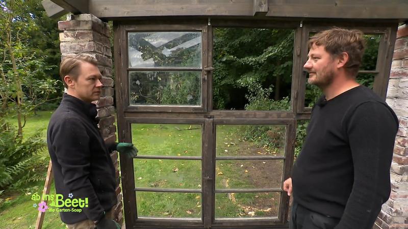 Andy und Niko kämpfen mit den Fenstern