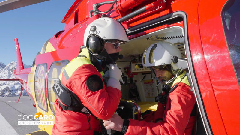 Caros erster Einsatz mit Seilwinde