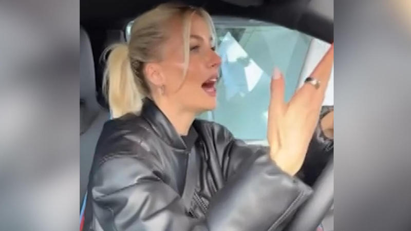 Warum so aggressiv, Lena Gercke?! Pöbel-Attacke aus dem Auto
