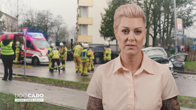 Dieser Verkehrsunfall machte Caro fassungslos