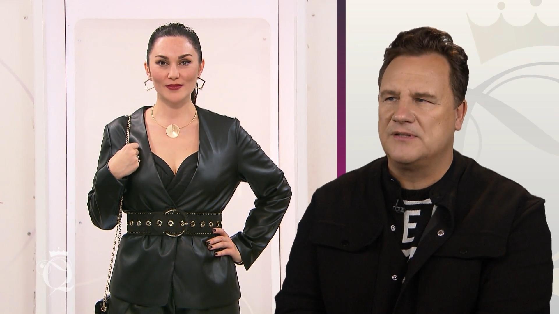 Gulnaz zeigt zum Finale einen All-Black-Look