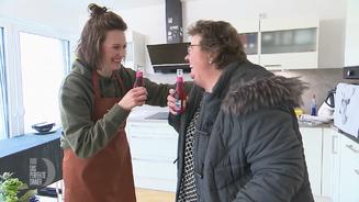 Mit Joanas Mama gibt´s was zu trinken