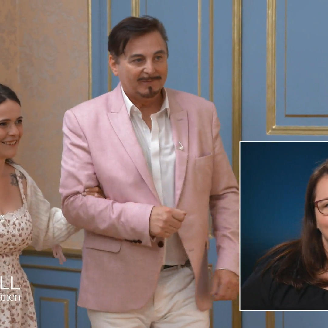 Braut Nadine ist ein Fan von Uwe