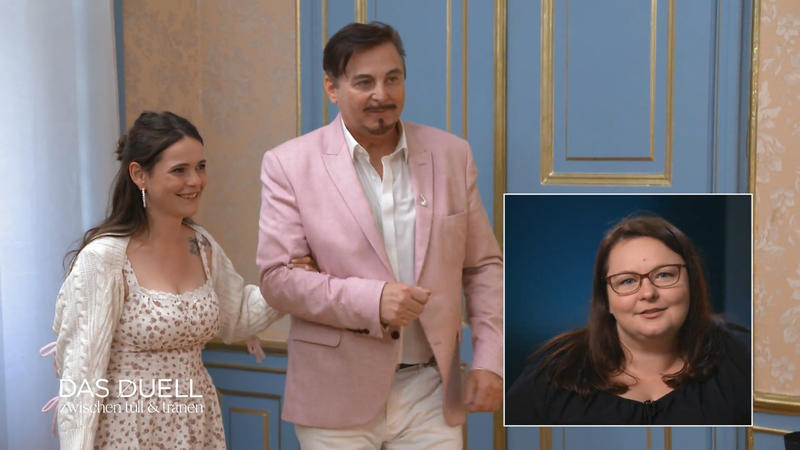 Braut Nadine ist ein Fan von Uwe