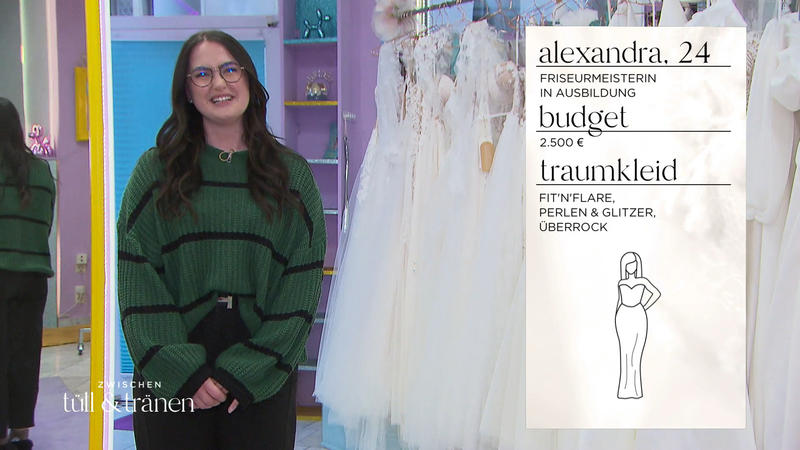 Finden Jana Schmitter und Alexandra das perfekte Kleid?