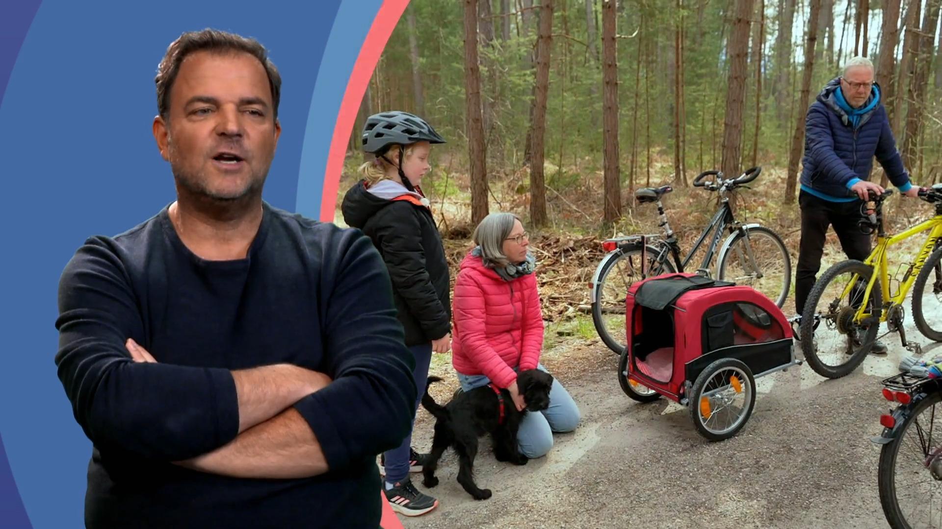 Gefällt ihr ihre erste Fahrradtour?