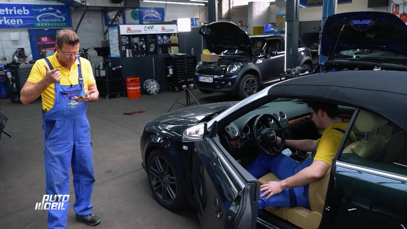 Dieser Audi bockt und streikt