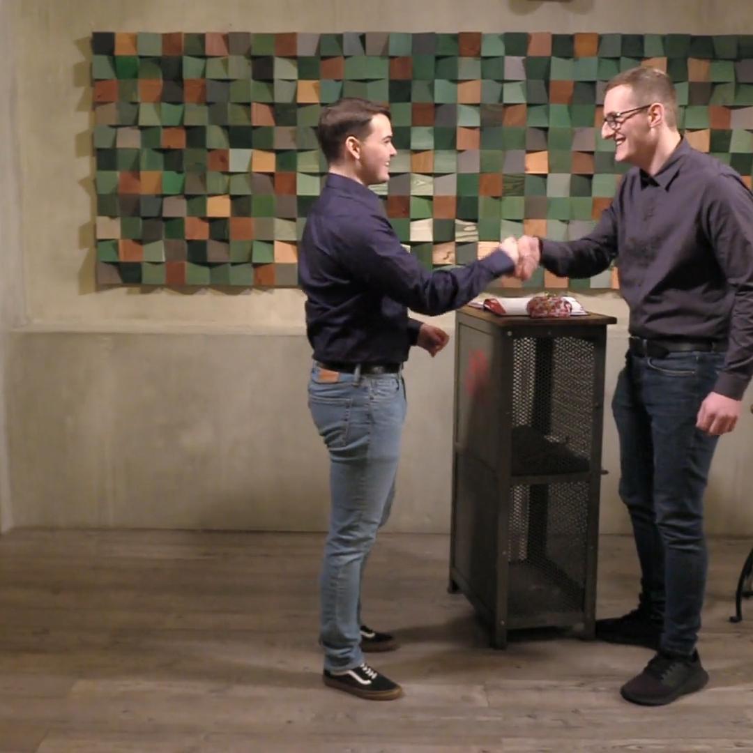 Felix und Kurt haben sich online kennengelernt