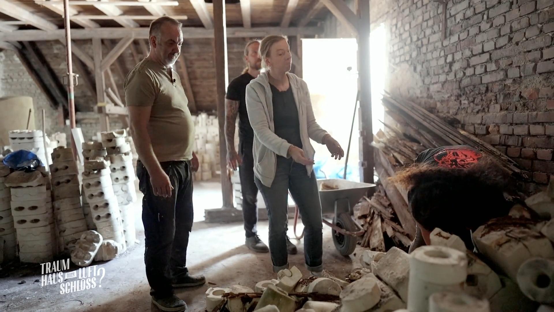 Einsturzgefahr in der Porzellanfabrik