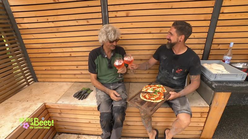 Gunnar und Ralf feiern die Cucina