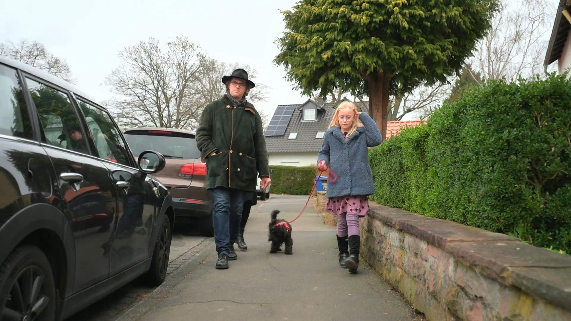 Wie läuft das Gassigehen mit Isa?