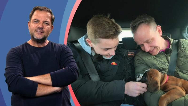 Welpe Tami zieht bei den Wedells ein