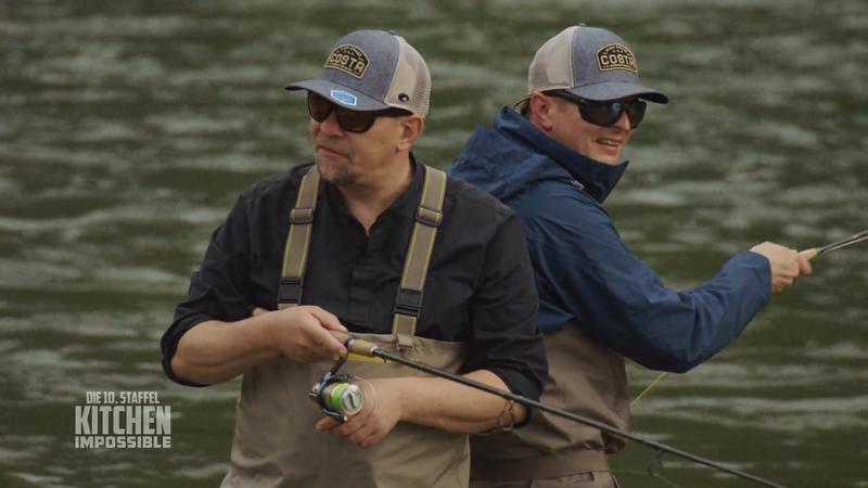 Tim und Martin versuchen sich als Fischers Fritze