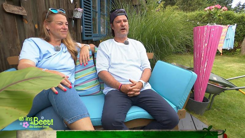 Birte und Martin kurz vor dem Ziel