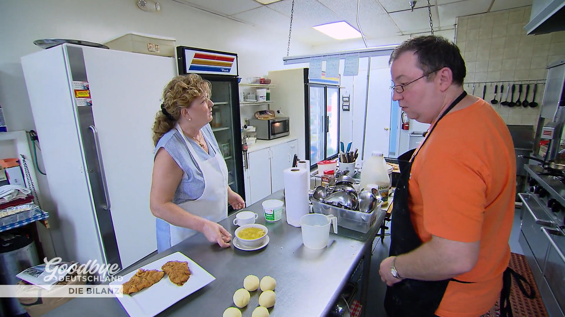 Mit Hektik in der Küche kann Andreas schwer umgehen